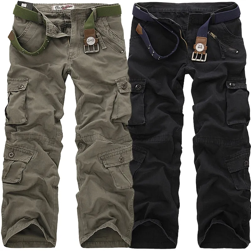 2019 High Quality Men's Cargo Pants Casual