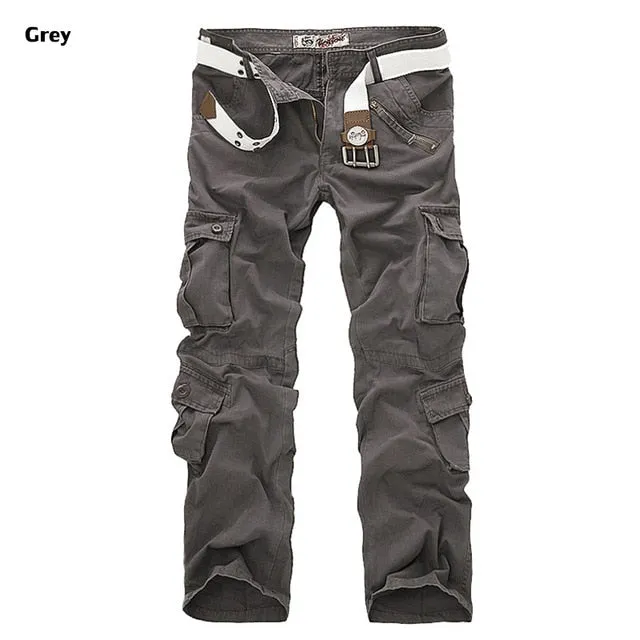 2019 High Quality Men's Cargo Pants Casual