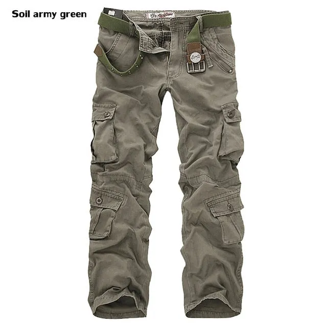 2019 High Quality Men's Cargo Pants Casual