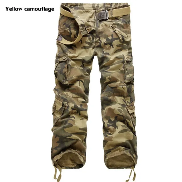 2019 High Quality Men's Cargo Pants Casual