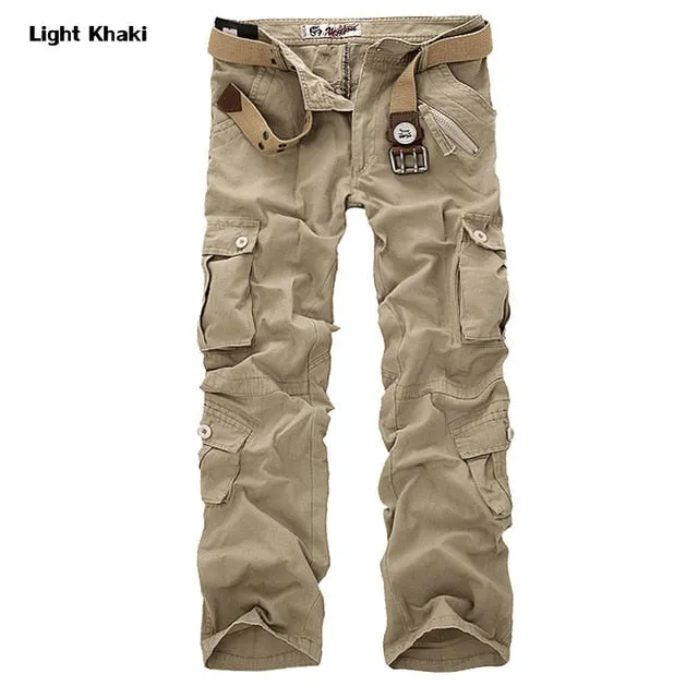 2019 High Quality Men's Cargo Pants Casual