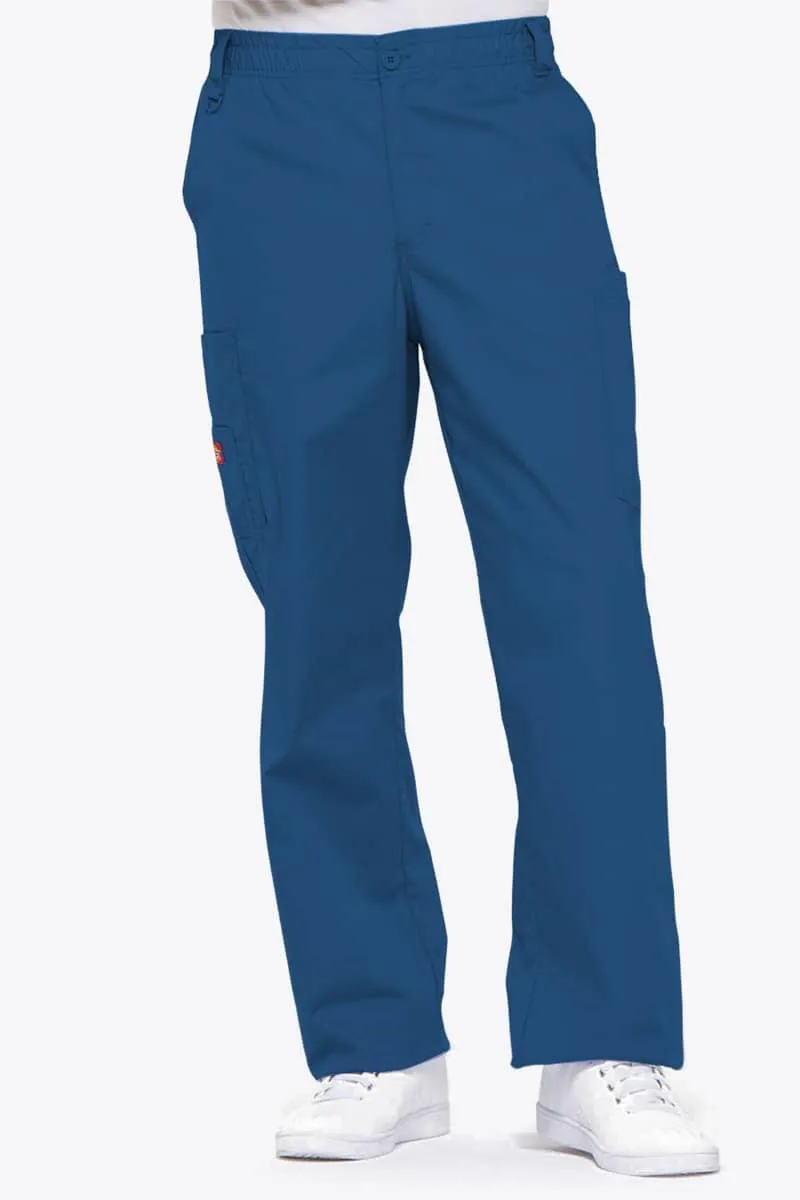 81006T Dickies Men's Tall EDS Signature Zip Fly Cargo Scrub Pant