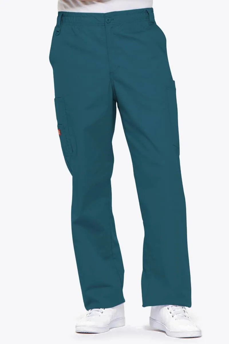 81006T Dickies Men's Tall EDS Signature Zip Fly Cargo Scrub Pant