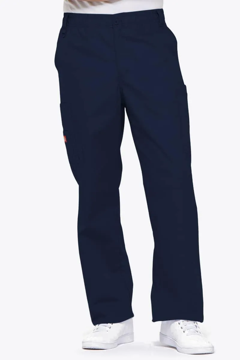 81006T Dickies Men's Tall EDS Signature Zip Fly Cargo Scrub Pant