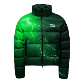 A Few Good Kids Lightning Down Puffer Jacket Green