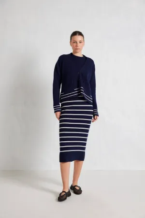 Alessandra Mona Merino & Cashmere Knitted Skirt