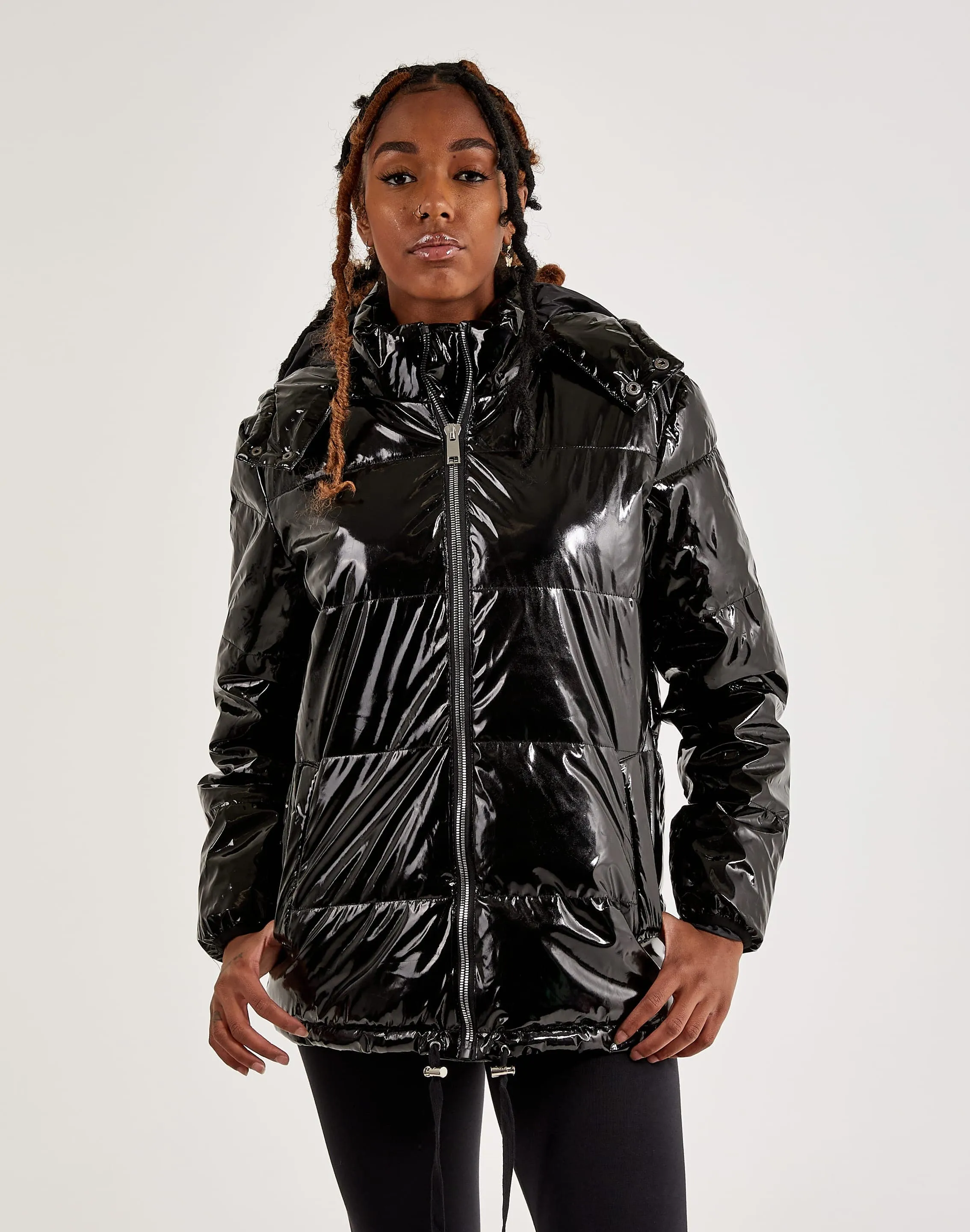 American Stitch Hooded Puffer Jacket