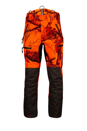 AT4060 - Breatheflex Pro Realtree Chainsaw Trousers Design A/Class 1 - Orange