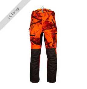 AT4060 UL - Breatheflex Pro Realtree Chainsaw Pants Design A/Class 1 - Orange