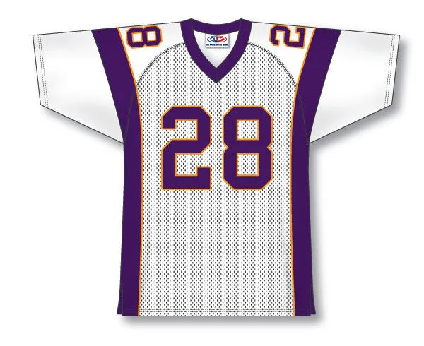 Athletic Knit Custom Made Football Jersey Design 085 Minnesota