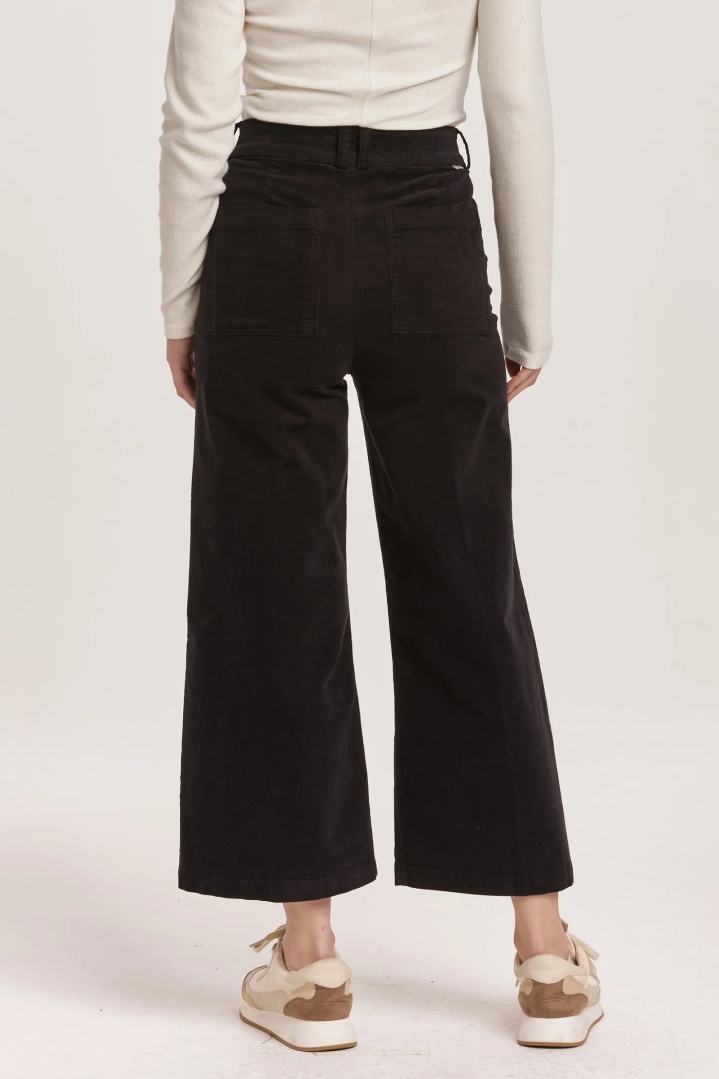 Audrey High Rise Cropped Wide Leg