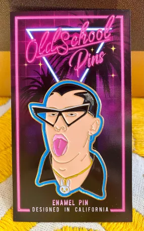 Bad Bunny Enamel Pin