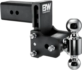 B&W Trailer Hitches Tow & Stow Adjustable Trailer Hitch Ball Mount - TS30037B