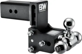 B&W Trailer Hitches Tow & Stow Adjustable Trailer Hitch Ball Mount - TS30048B