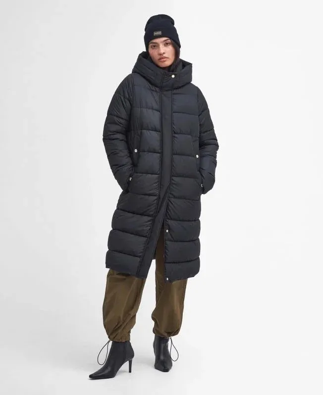 Barron Longline Puffer Jacket-Black