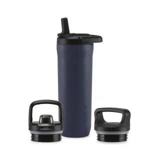 Base Stainless Steel Bottle With Three Lids