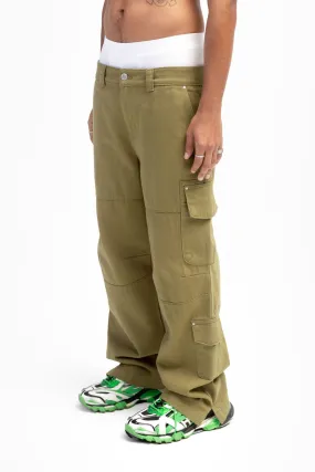 BASIC LIZARD CARGO PANTS