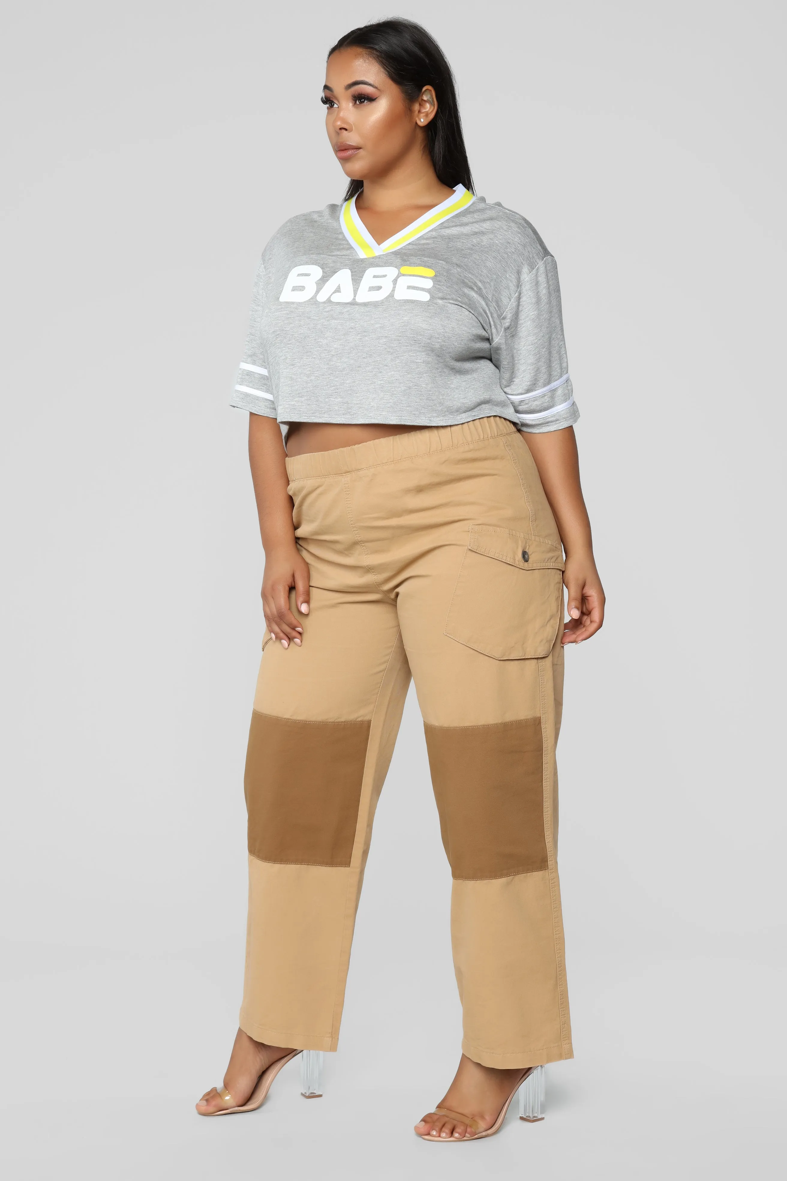 Be Like Me Cargo Pants - Khaki