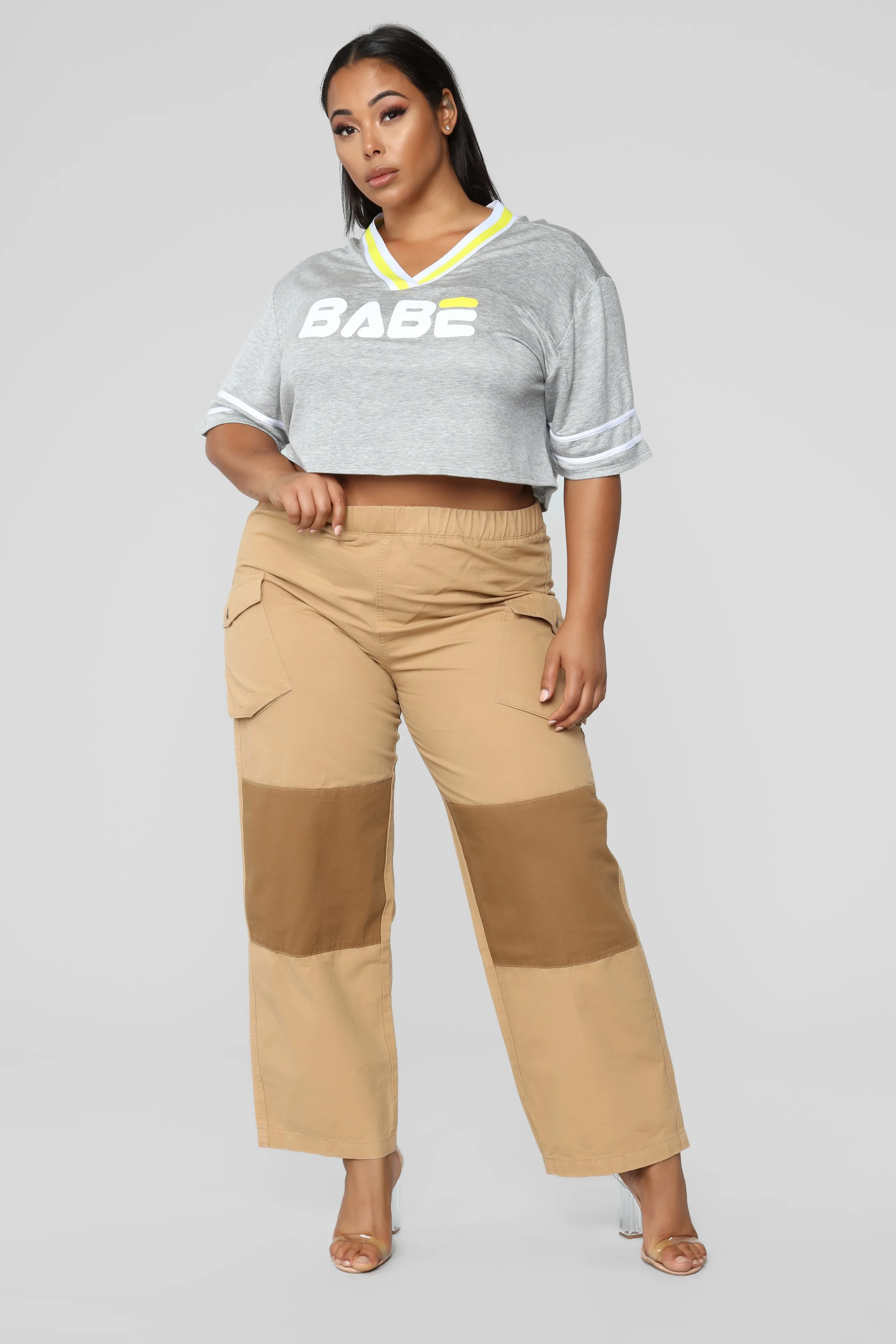 Be Like Me Cargo Pants - Khaki