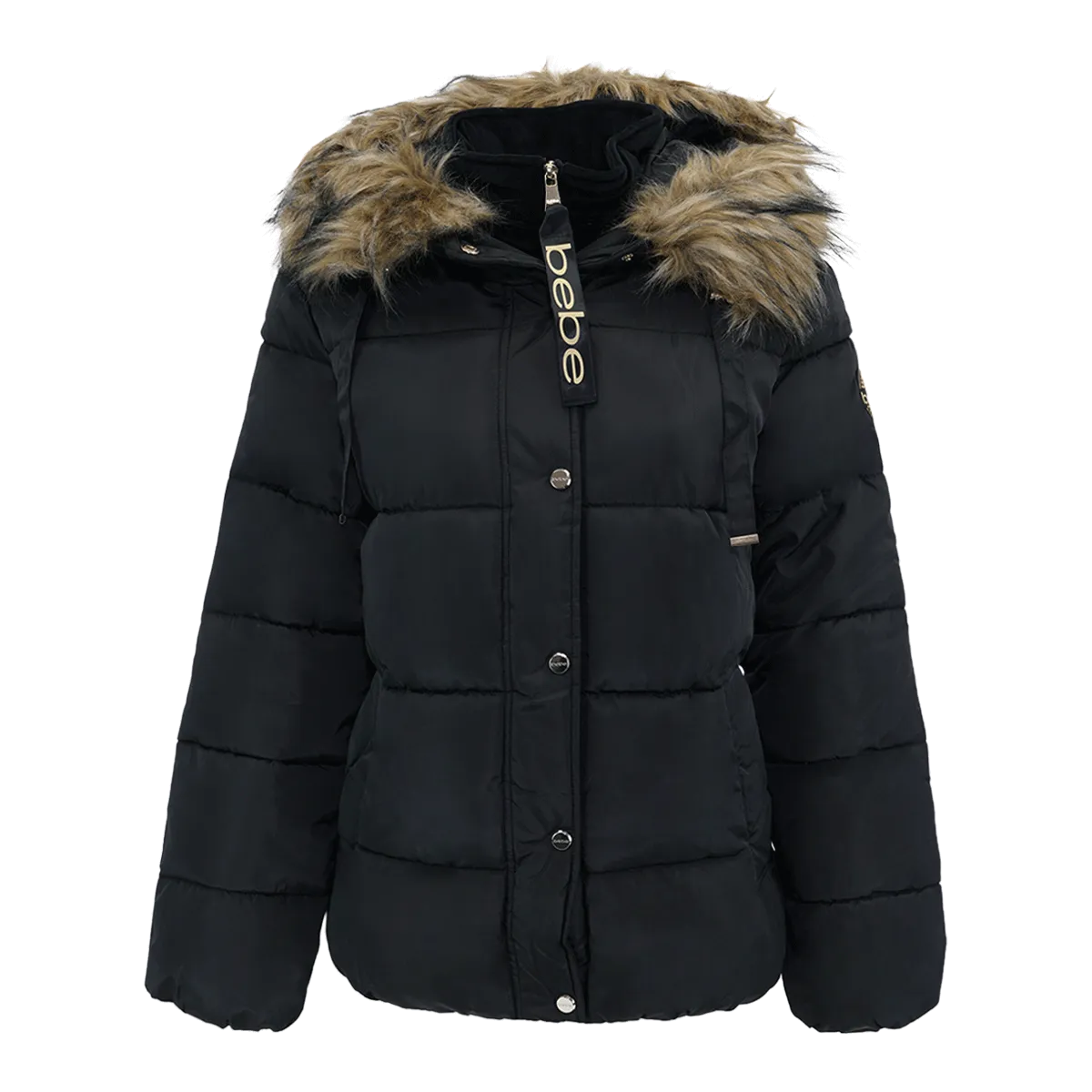 Bebe Women's Bib Puffer Jacket