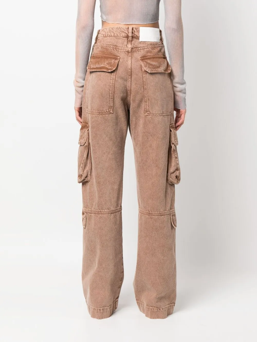 Beige Cargo Pants