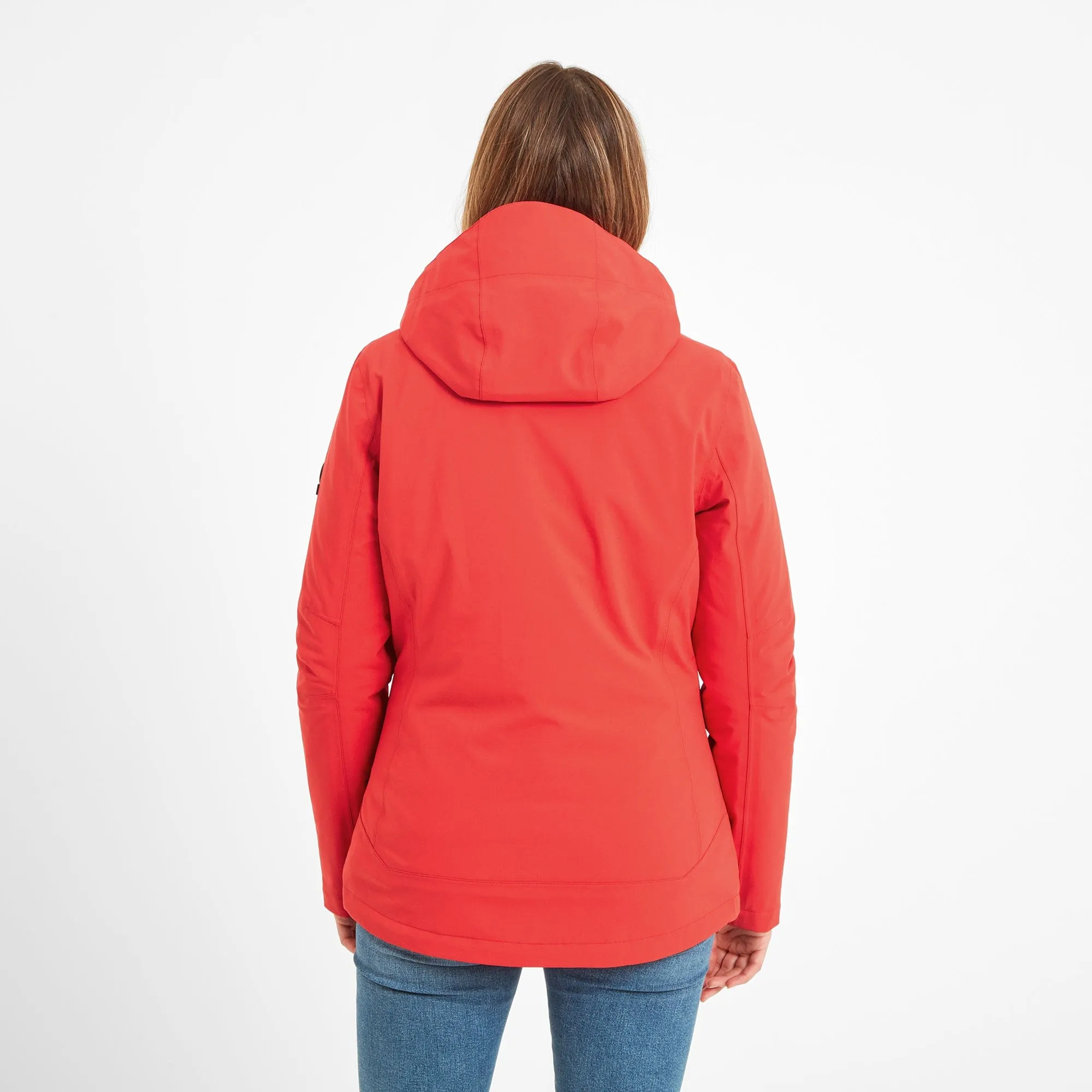 Beverley Womens 3-in-1 Waterproof Jacket - Dark Coral