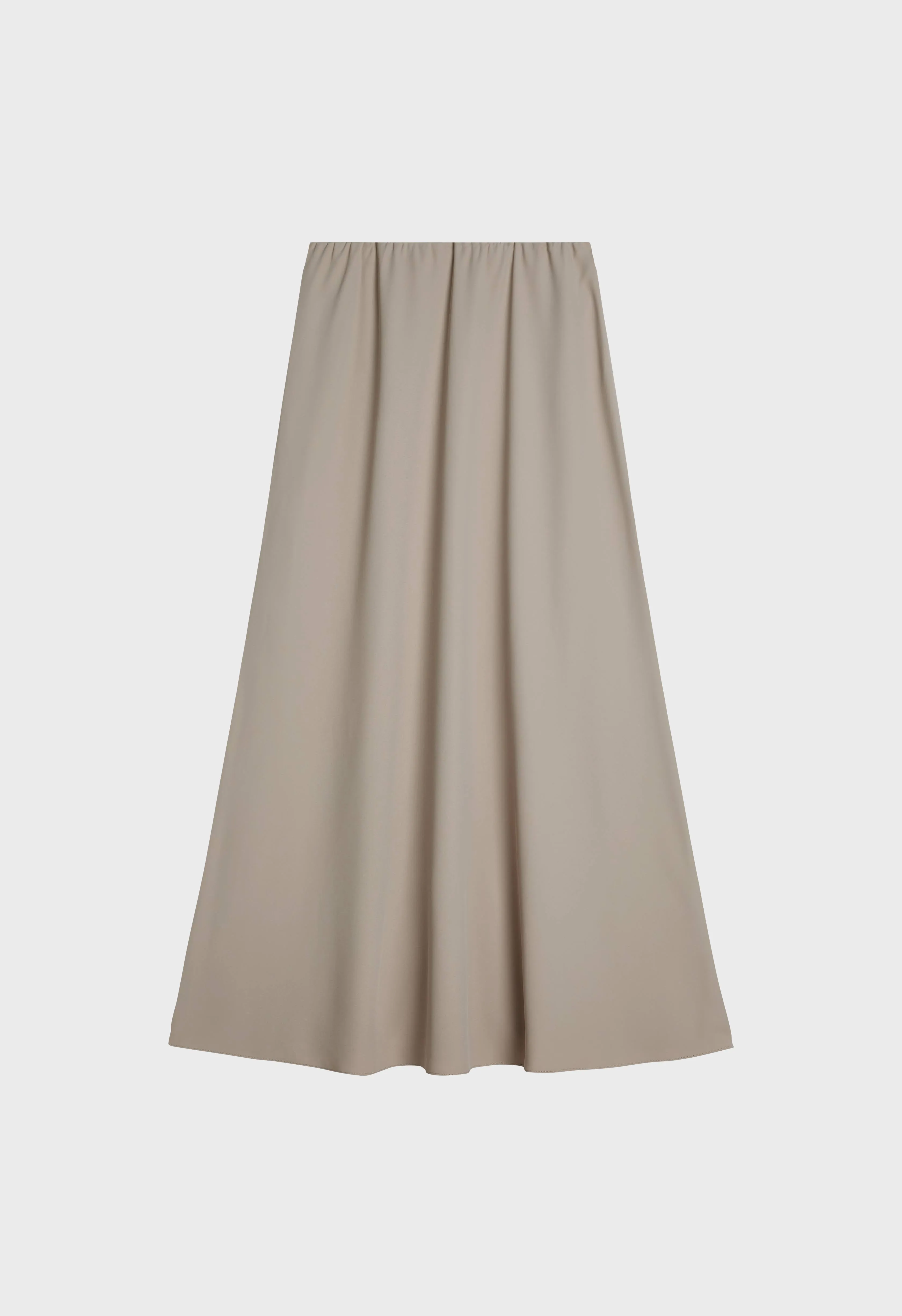 Bias Elastic Skirt | Cashmere