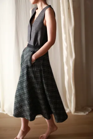 Bias Skirt | Plaid