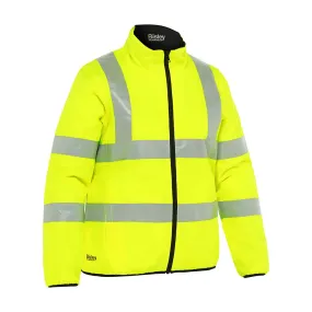 Bisley 333W6350H-YEL/M ANSI Type R Class 3 Women's Contoured Reversible Puffer Jacket