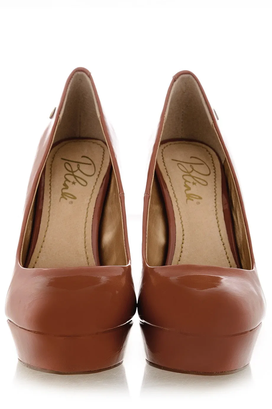 BLINK JOANNA Brick Patent Pumps