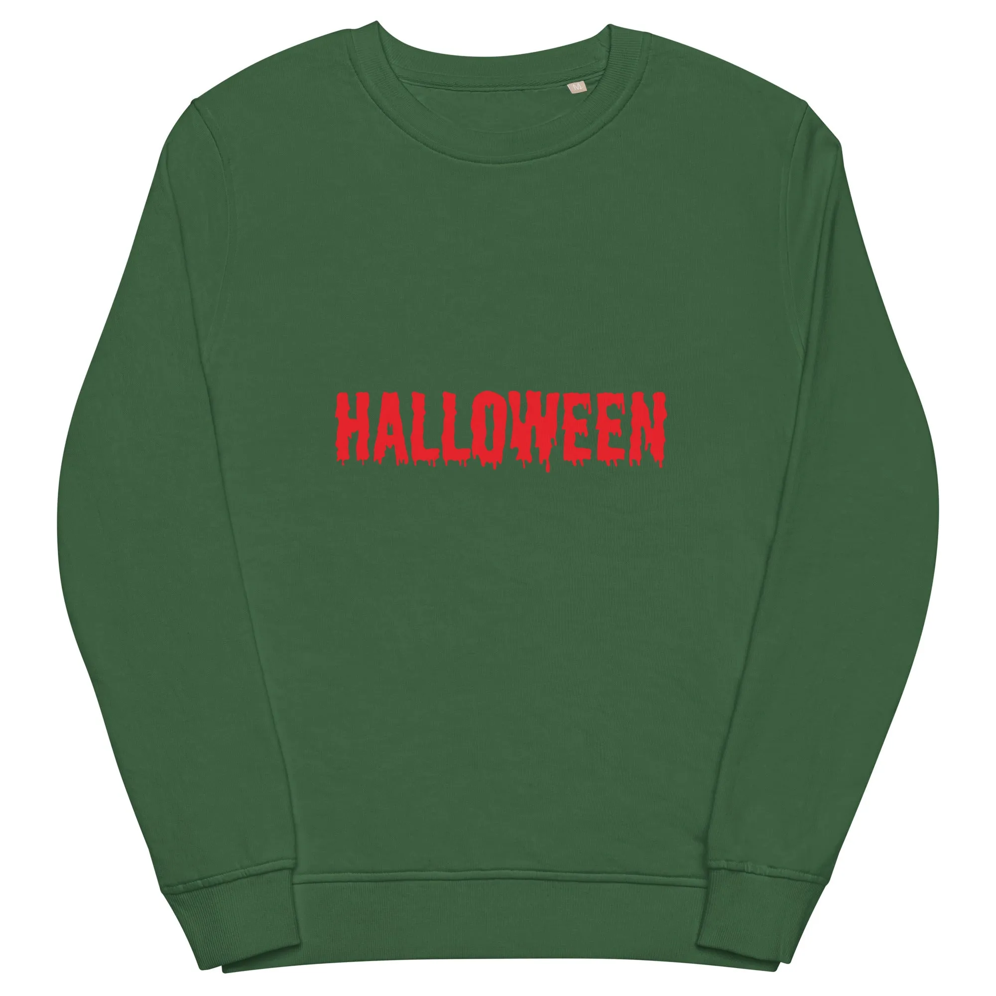 Blood Halloween Graphic Men Organic Sweatshirt