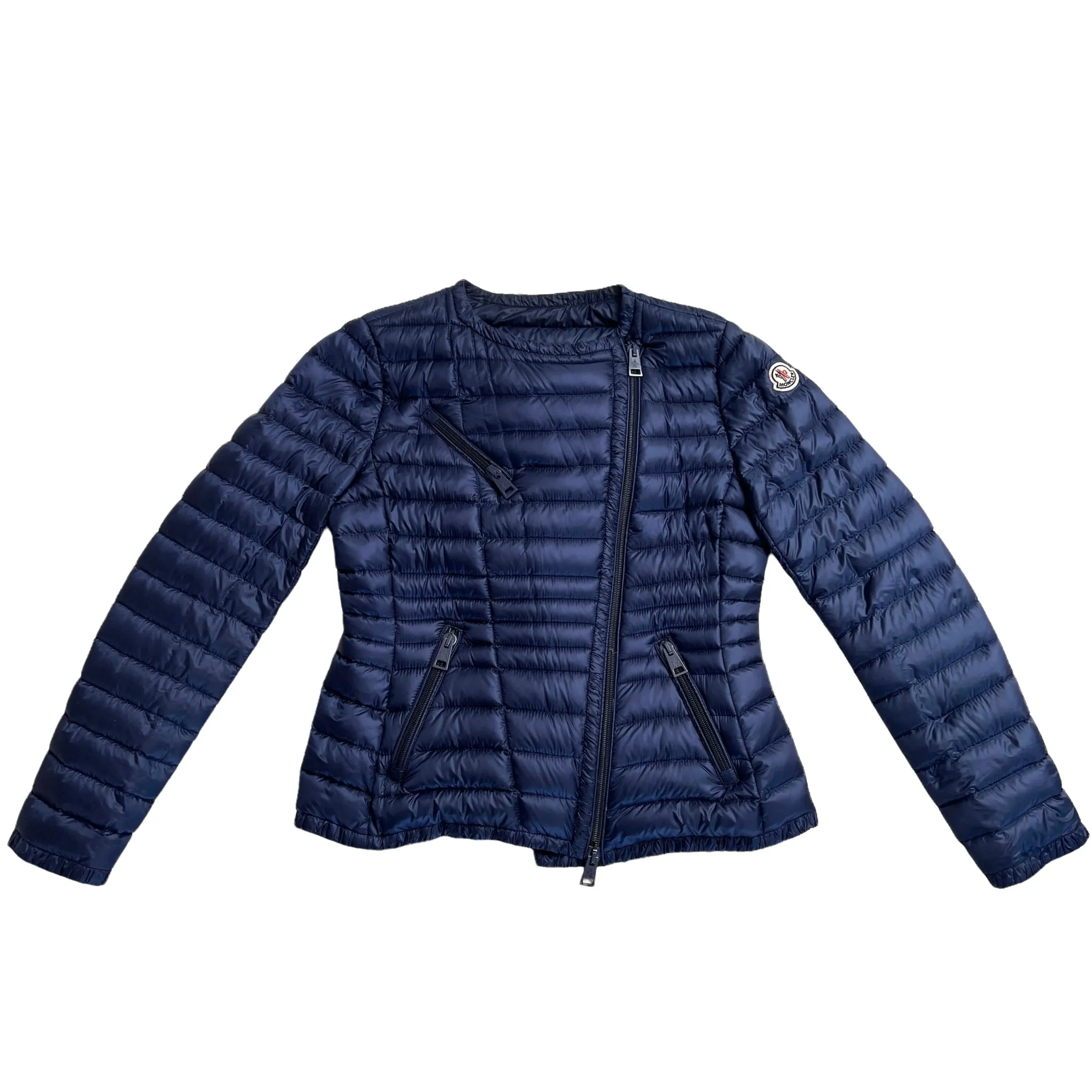 Blue Mid Season Down Jacket - 3