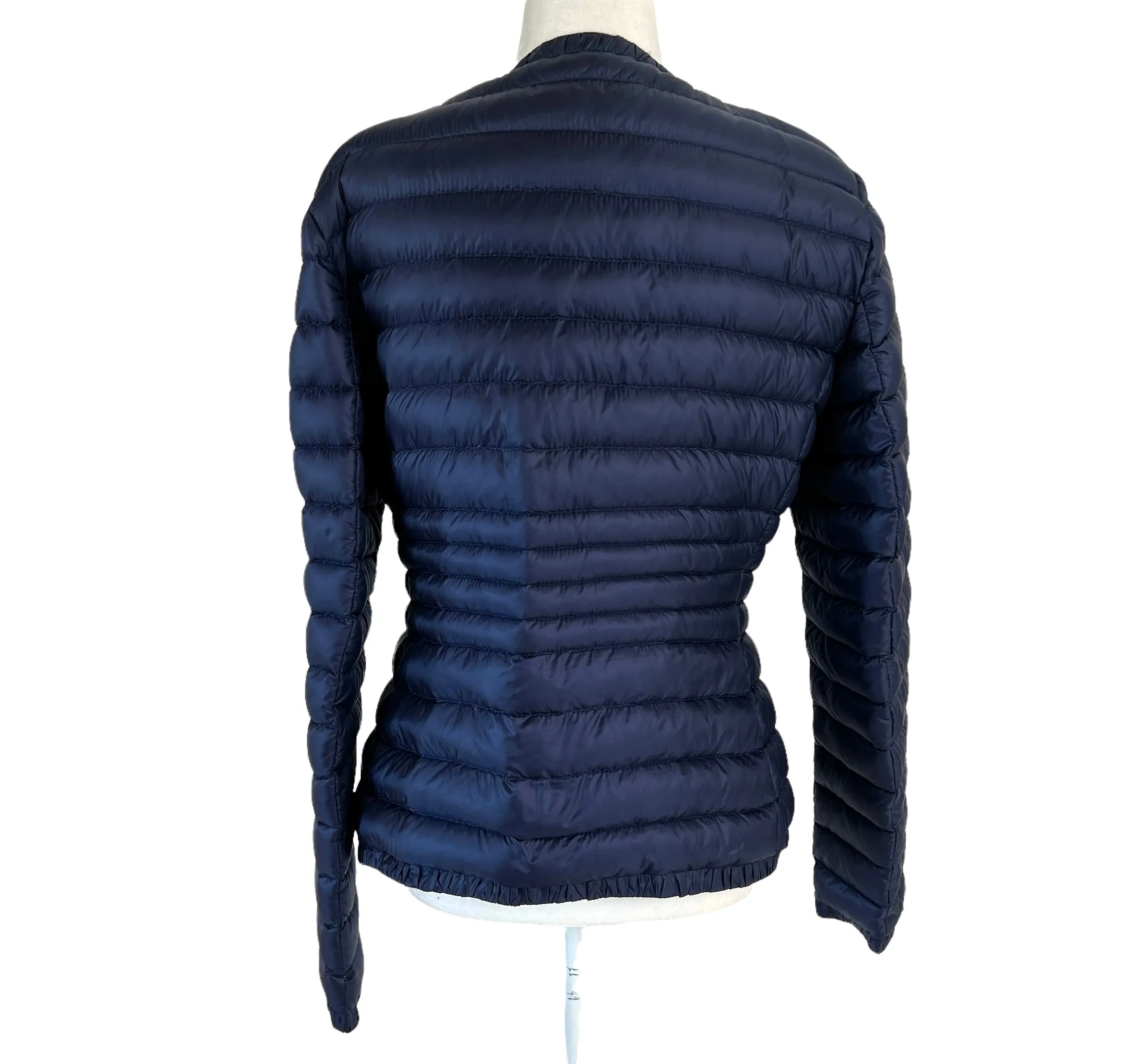 Blue Mid Season Down Jacket - 3