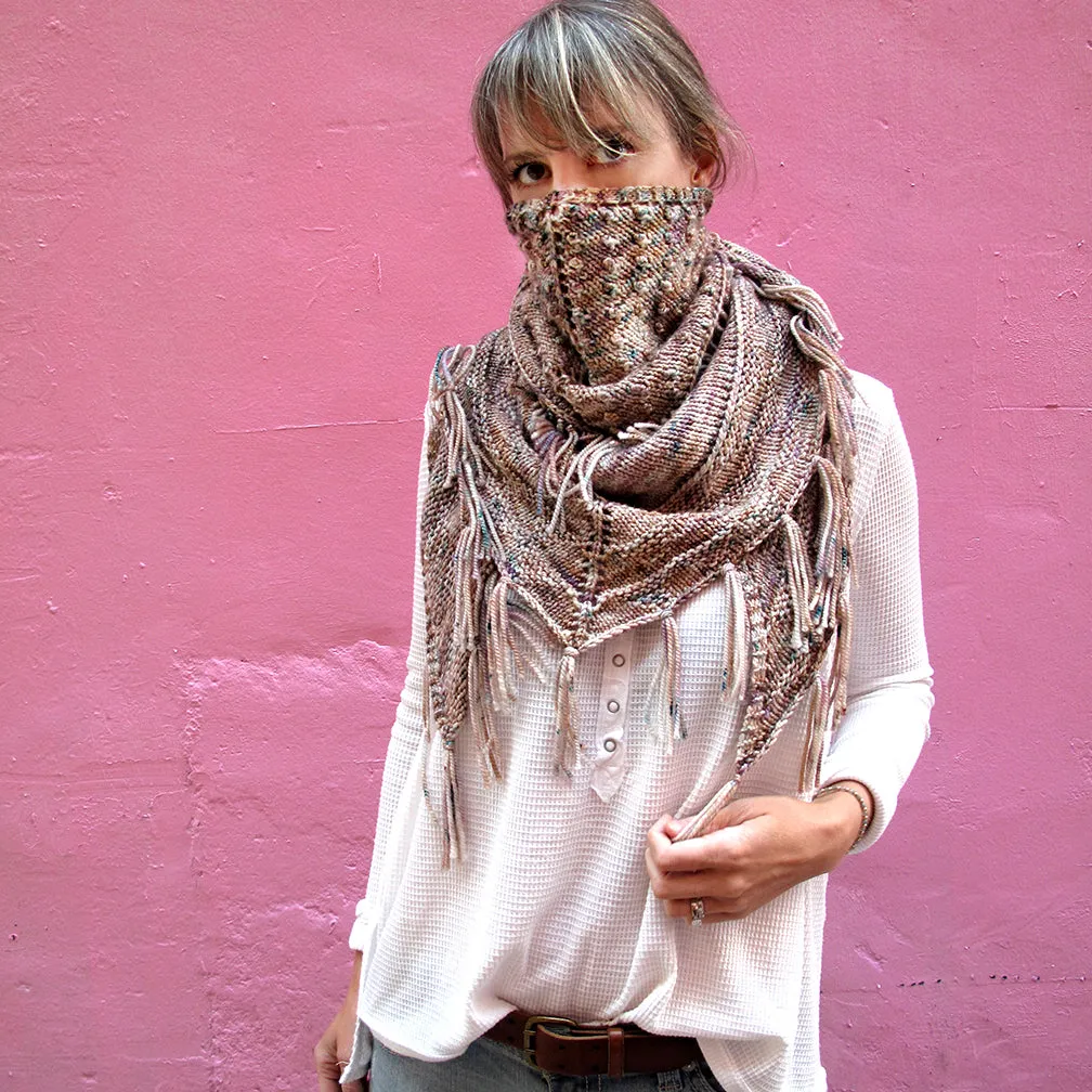 Boho Beats Shawl {knitting pattern}