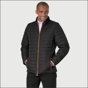 Brook Taverner Orlando Black Quilted Puffer Jacket Casual --