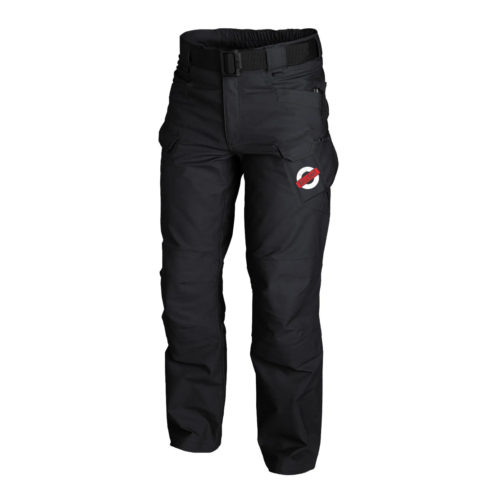 BULL SHIT OUTDOOR WEARABLE QUICK DRY MULTI-POCKET CARGO PANTS WITHOUT BELT