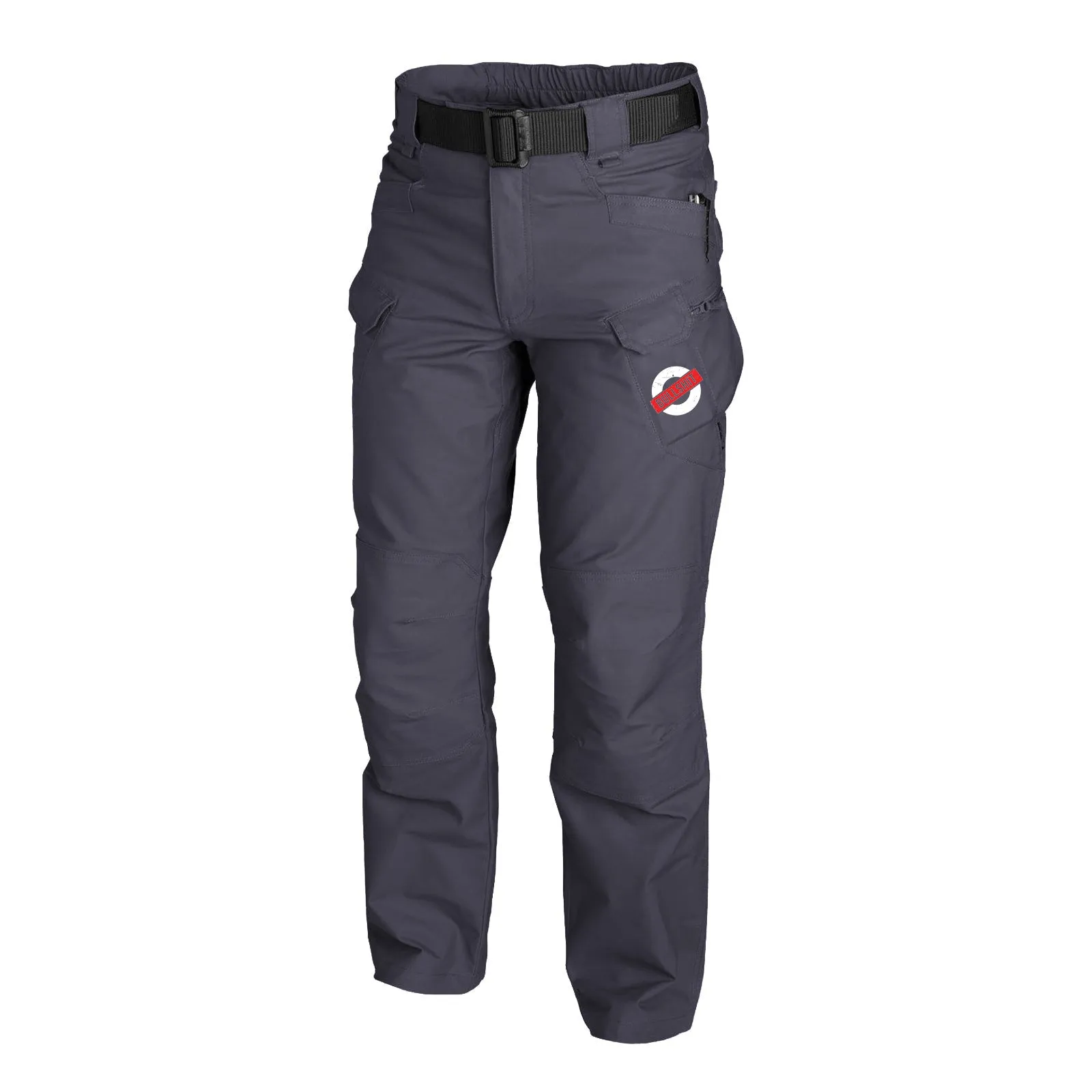 BULL SHIT OUTDOOR WEARABLE QUICK DRY MULTI-POCKET CARGO PANTS WITHOUT BELT