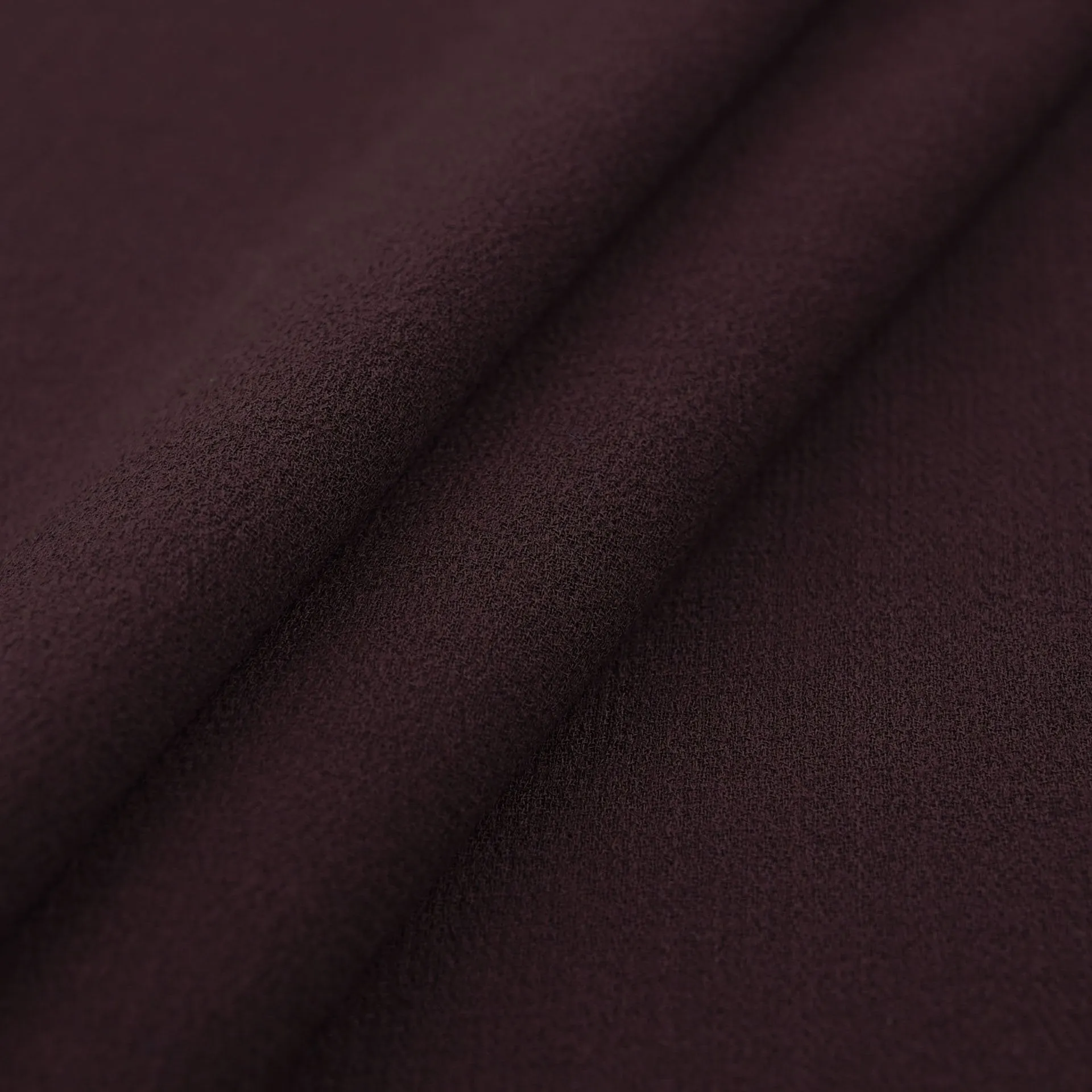 Burgundy Double Weave Crepe Fabric 96863