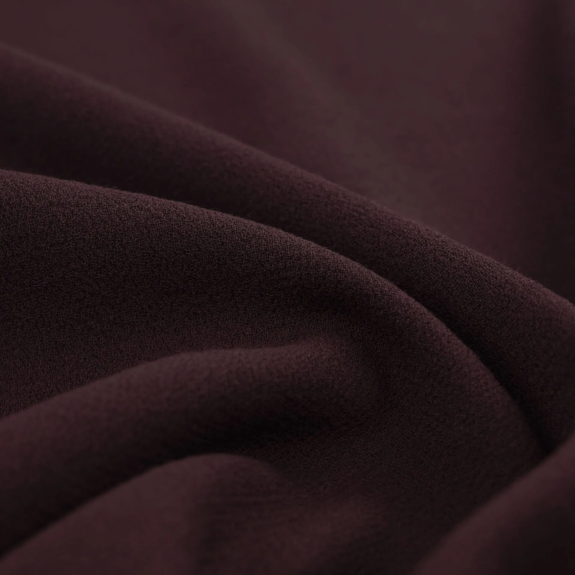 Burgundy Double Weave Crepe Fabric 96863