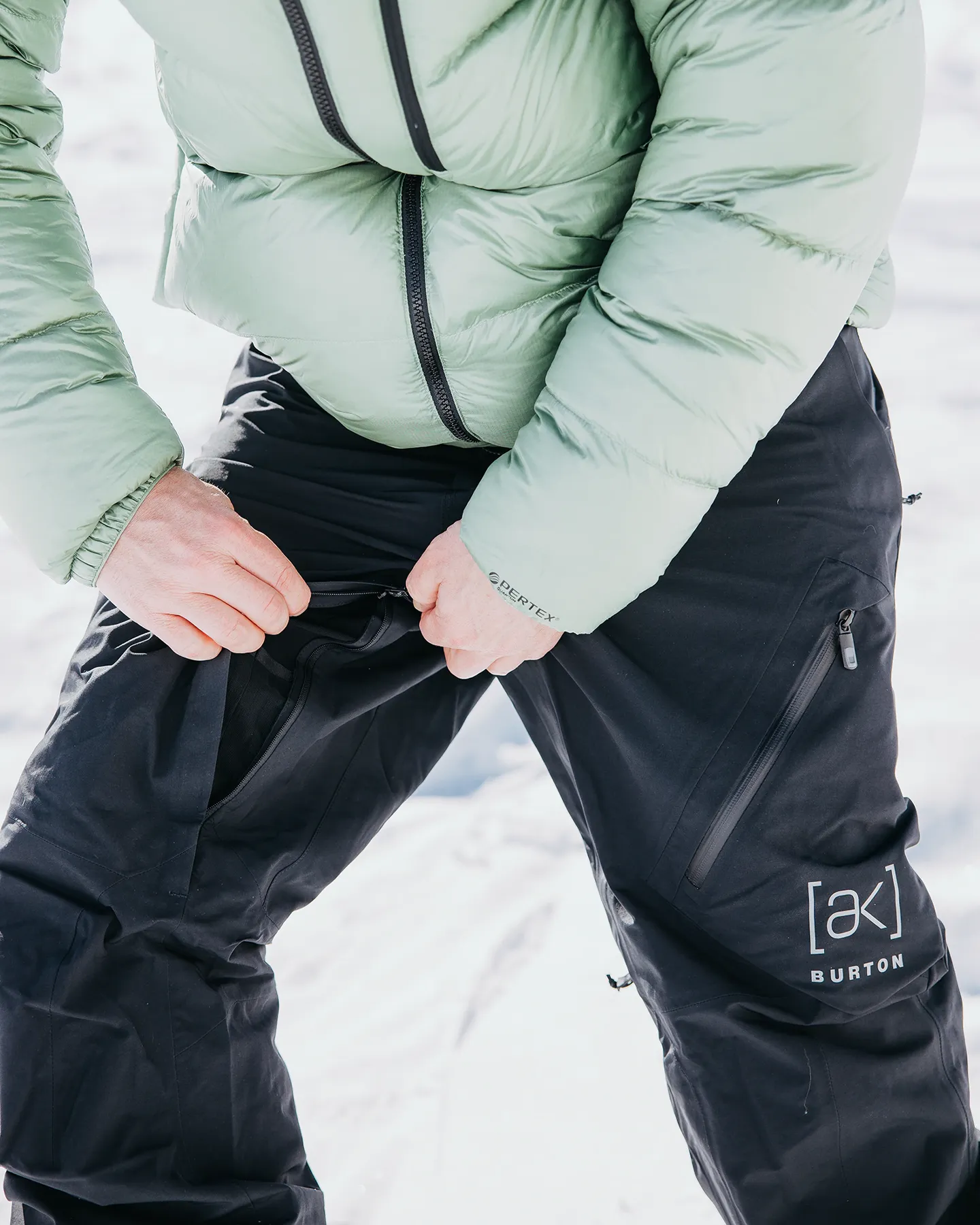 Burton Men's [ak]® Cyclic Gore‑Tex 2L Snow Pants - True Black