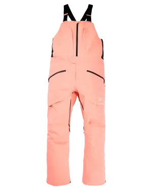 Burton Men's [ak]® Freebird Gore‑Tex 3L Stretch Bib Pants - Reef Pink