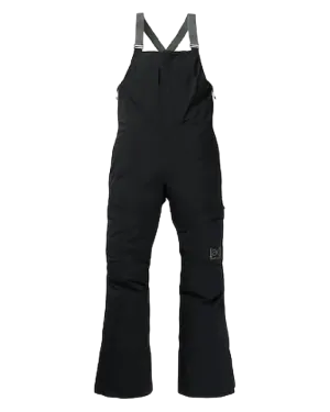 Burton Women's [ak]® Kimmy Gore-Tex 2L Bib - Tall - True Black - 2023