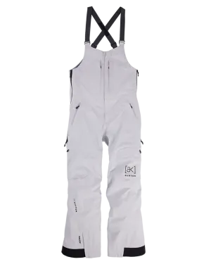 Burton Women's [ak]® Kimmy Gore‑Tex 3L Stretch Bib Snow Pants - Gray Cloud