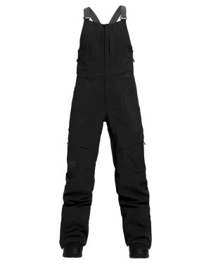 Burton Women's [ak]® Kimmy Gore‑Tex 3L Stretch Bib Snow Pants - True Black