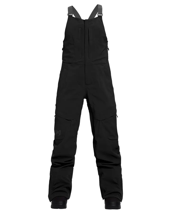 Burton Women's [ak]® Kimmy Gore‑Tex 3L Stretch Bib Snow Pants - True Black