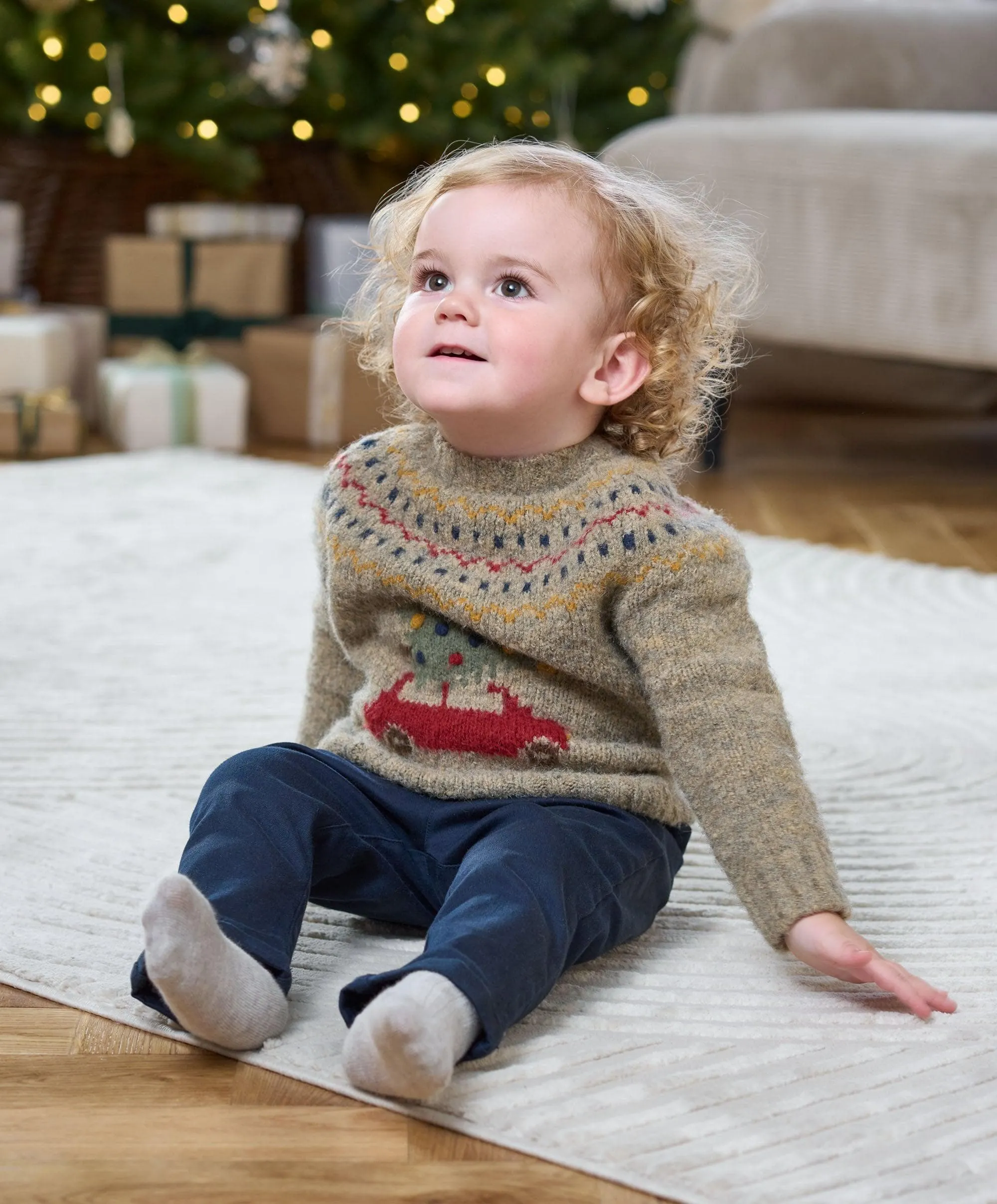 Car Christmas Jumper