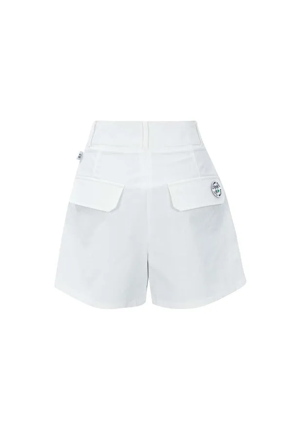 Cargo Pocket Pants White