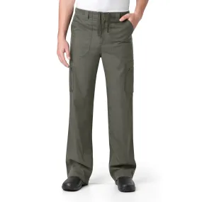 Carhartt Ripstop Men's Boot Cut 8-Pocket Cargo Scrub Pant - Olive