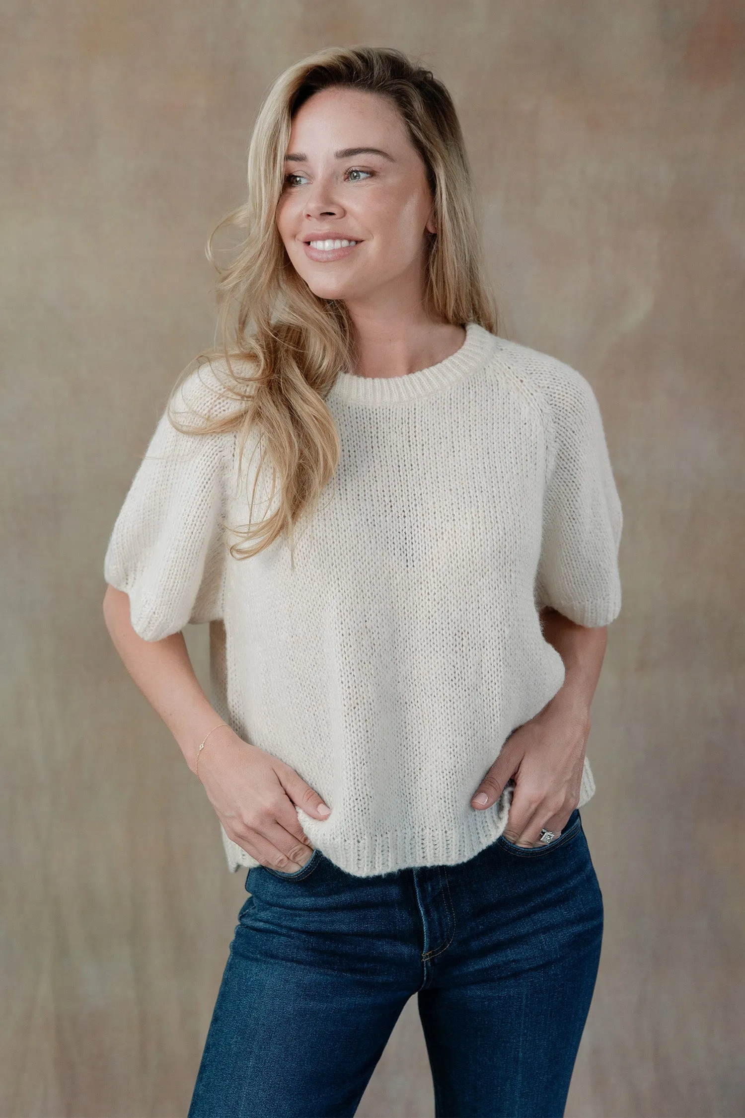 Carmen Short Sleeve Sweater