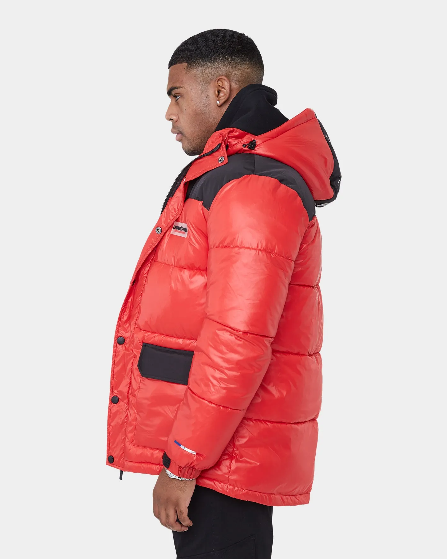 Carré Bossman Puffer Jacket Red/Black